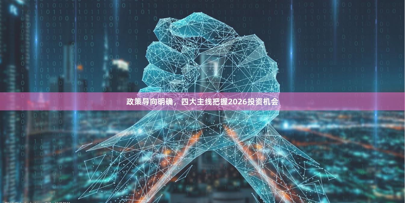 政策导向明确，四大主线把握2026投资机会