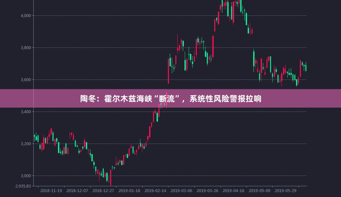陶冬：霍尔木兹海峡“断流”，系统性风险警报拉响