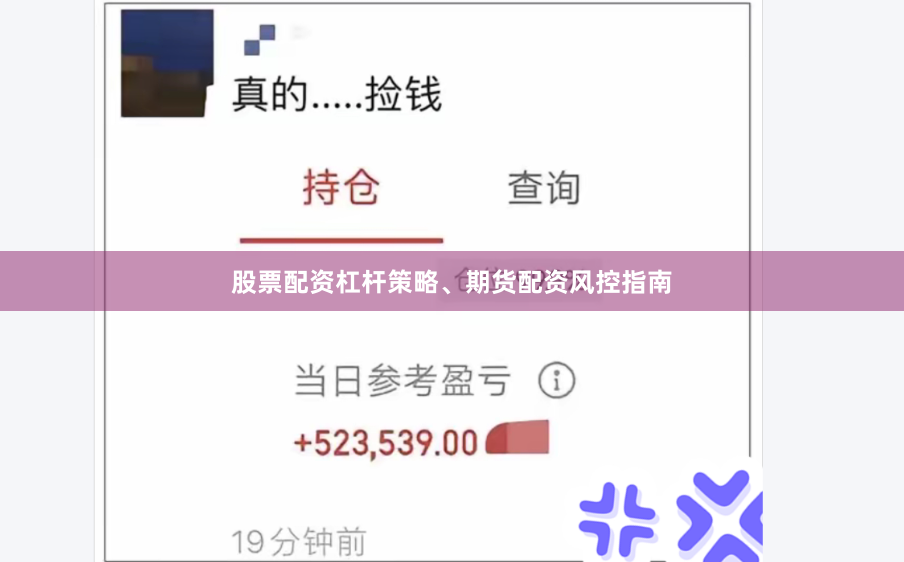 股票配资杠杆策略、期货配资风控指南